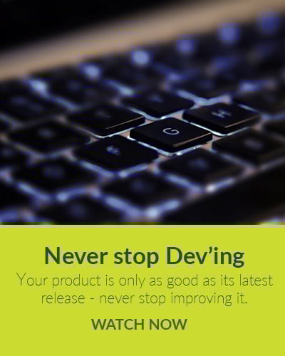 Never stop Deving - watch now
