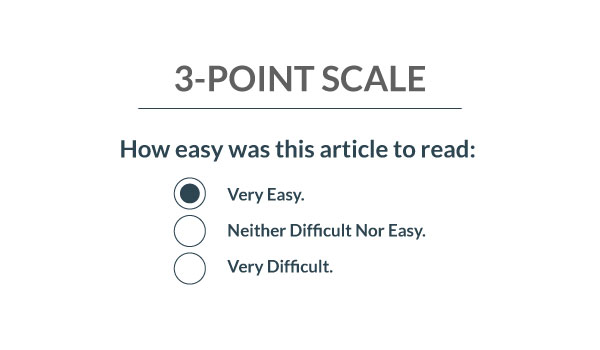 3-point Scale
