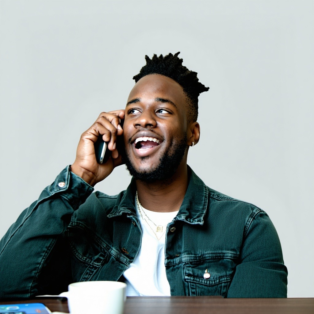 person talking on phone-1